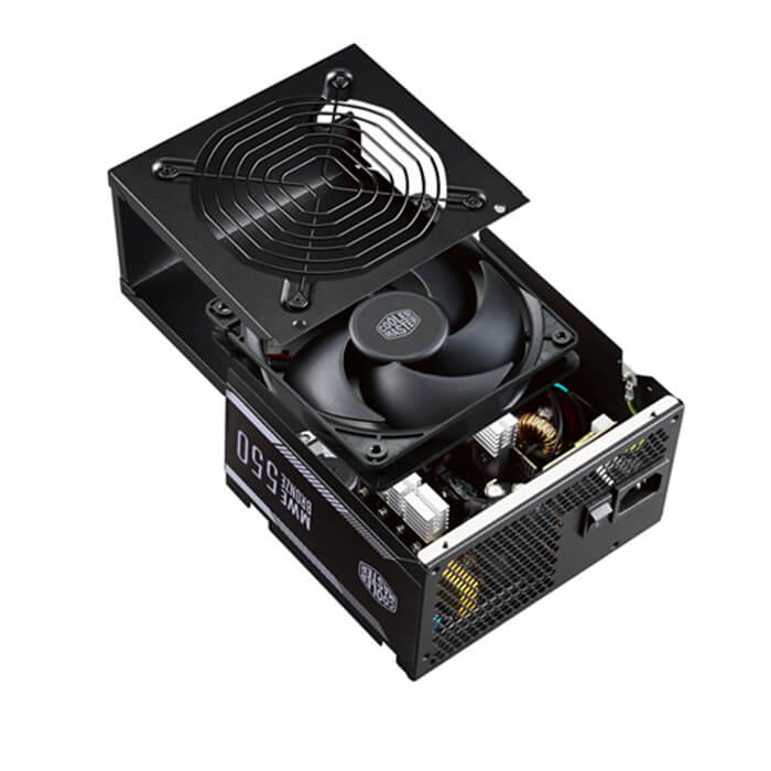 Nguồn Máy Tính Công Xuất Thực Cooler Master MWE BRONZE 550 - Hàng Chính Hãng