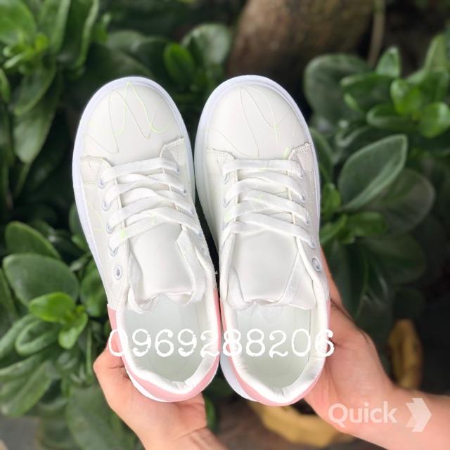 Giày thể thao sneakers phản quang độn đế kute