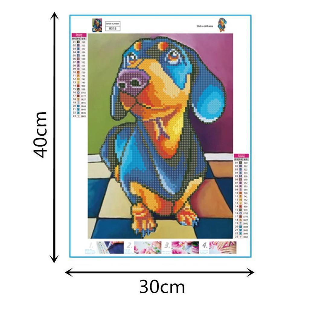 DIY 5D  Embroidery  stitch set 30x40cm