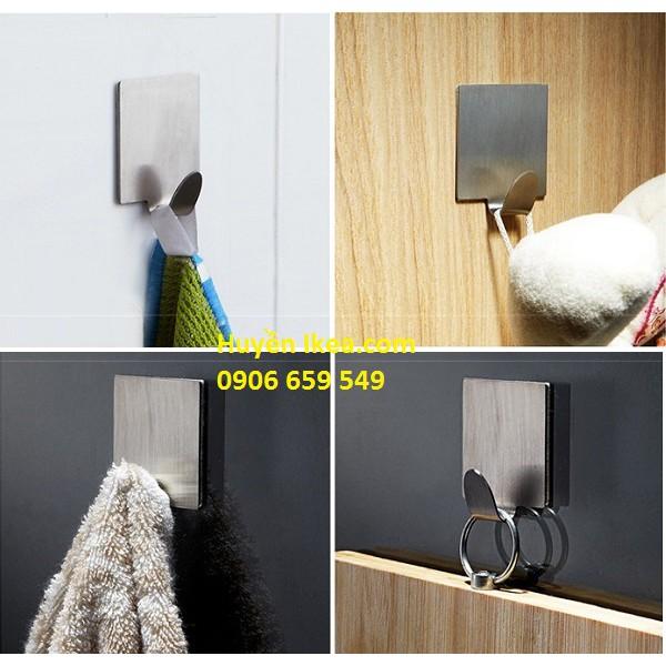 COMBO 4 MÓC TREO INOX DẸT