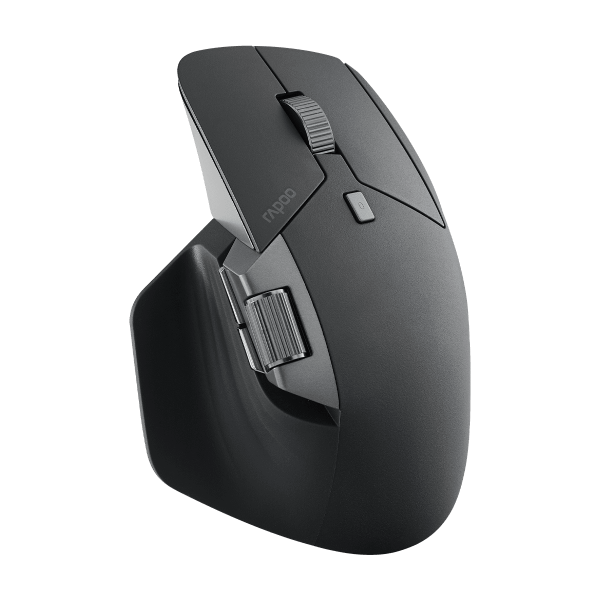 Chuột Không Dây Rapoo MT760 | Bluetooth/2.4G/Có dây | Kết nối tối đa 5 thiết bị - Hàng Chính Hãng