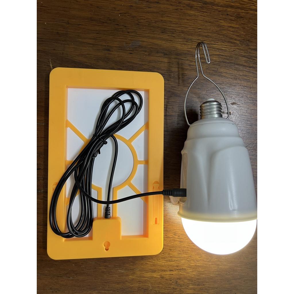 Đèn BuldJYLSS229 năng lượng mặt trời, Tấm pin 5W. Đèn LED sân vườn,  Đèn LED cổng, sử dụng hơn 12h.Hàng Mới thanh lý