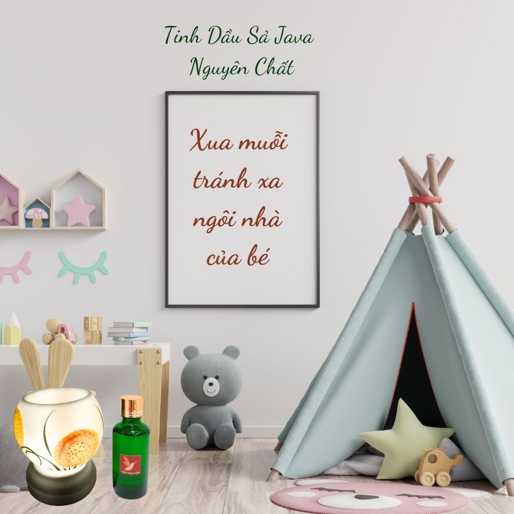 Tinh Dầu Thiên Nhiên - Tinh Dầu Sả Java Nguyên Chất – Chai Lớn Tiết Kiệm : Đuổi muỗi, khử mùi, thư giãn...