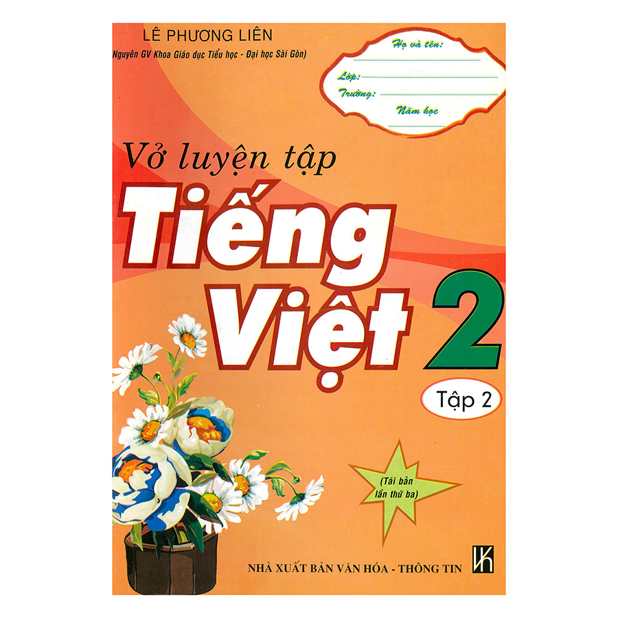 Vở Luyện Tập Tiếng Việt 2 - Tập 2