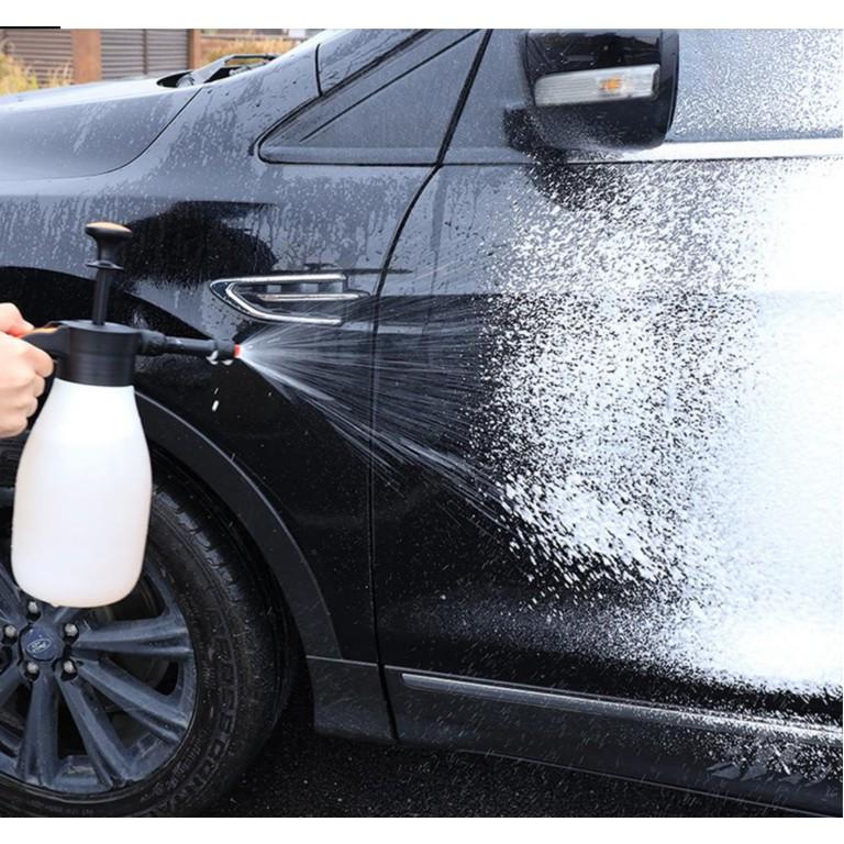 Bình Xịt Bọt Tuyết Rửa Xe Ô Tô Xe Máy PLENTY FOAM 2 Lít