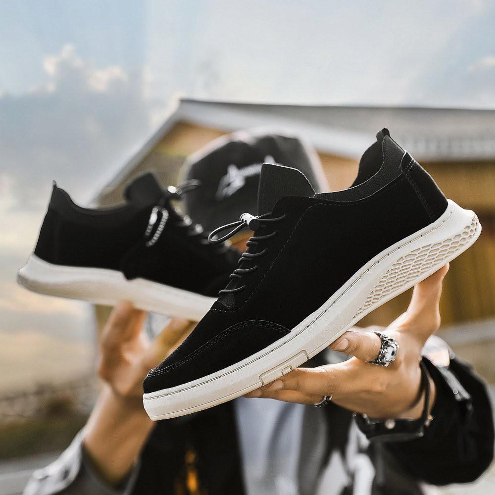 Giày Sneaker Nam, Giày Da Nam, Giày Da Lộn Cao Cấp