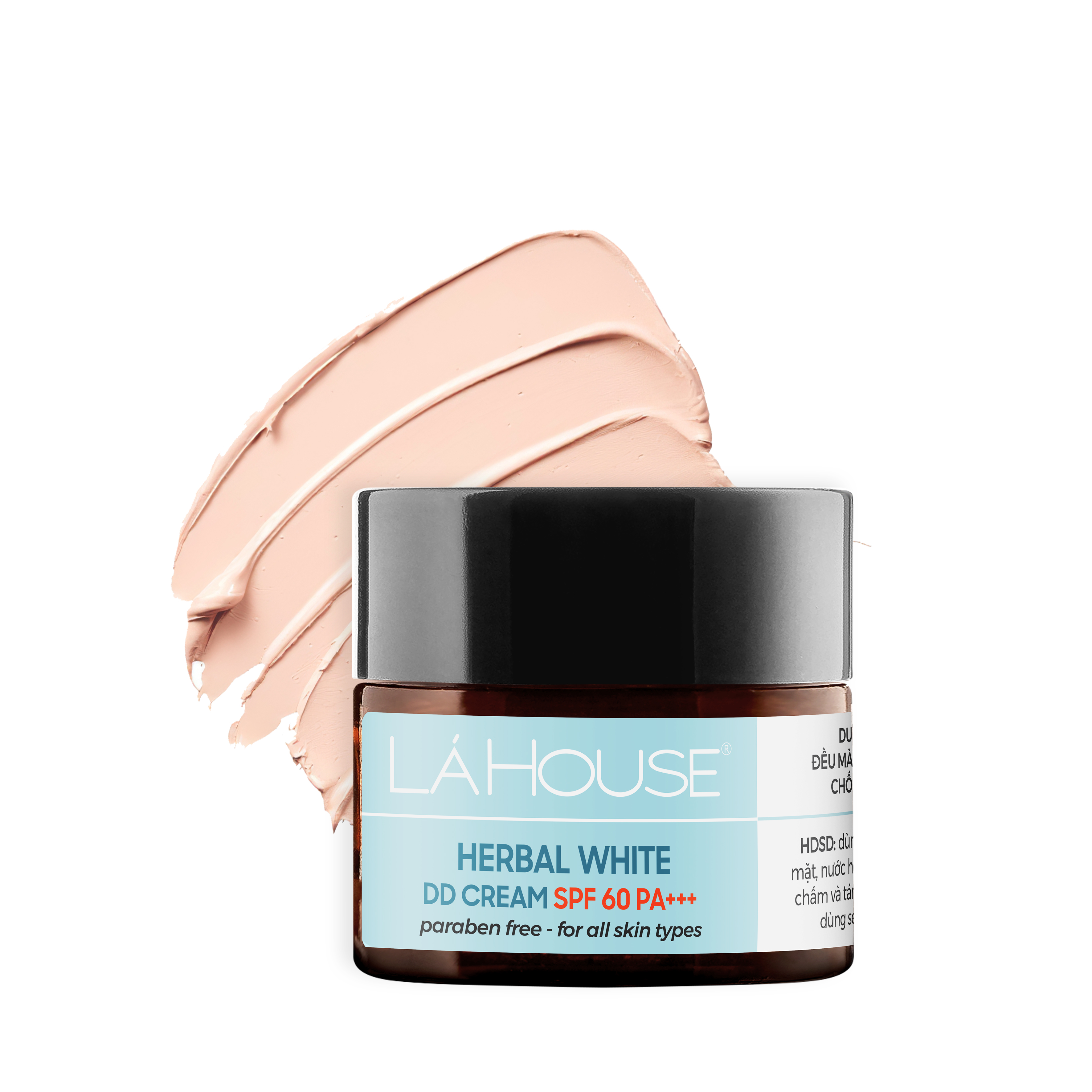 Kem dưỡng ngày trắng da,làm sáng da,ngăn ngừa lão hóa da Lá House Herbal White DD Cream SPF 60PA+++ 10ml/30ml