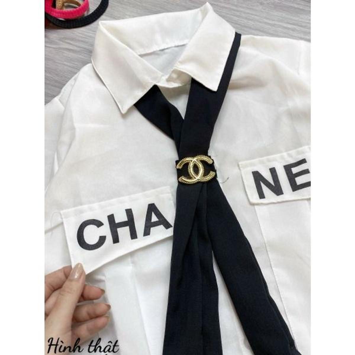 Áo sơ mi tay ngắn kèm cà vạt alohaboutique