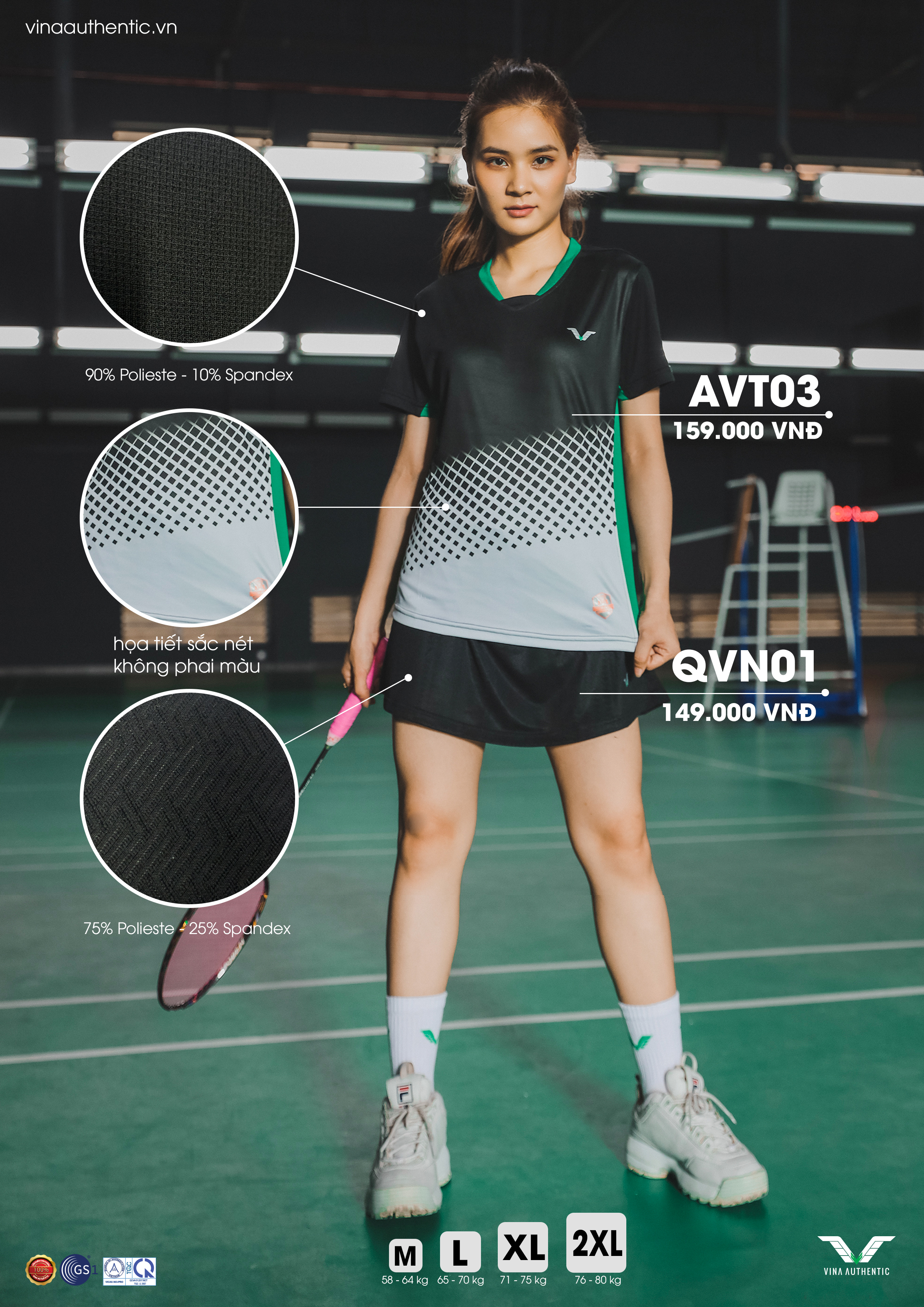 [MUA 1 TẶNG 1] Áo COUPLE THỂ THAO CẦU LÔNG BADMINTON nam nữ, form đẹp, chất lượng, thấm hút mồ hôi