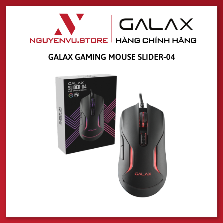 Chuột Gaming Galax Slider-04 RGB - Hàng chính hãng