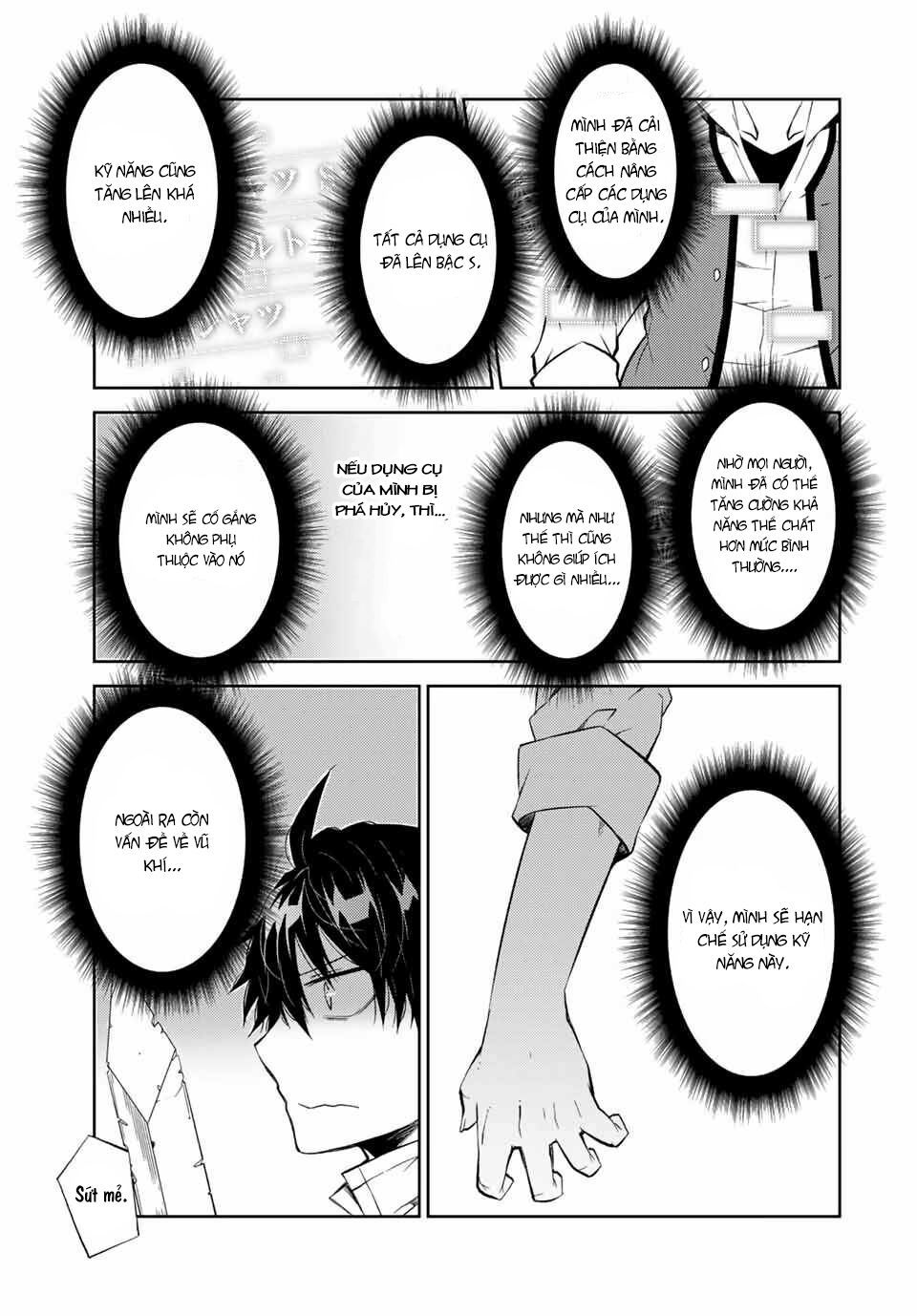 từ chức nghiệp yếu nhất trở thành "thợ rèn" mạnh nhất chapter 35 11