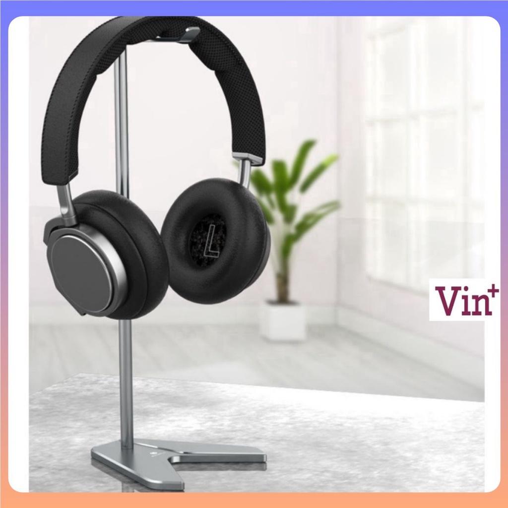 Giá treo tai nghe Headphone để bàn Boneruy P16 làm từ hợp kim nhôm để bàn cao cấp, chắc chắn, chân dạng chữ V