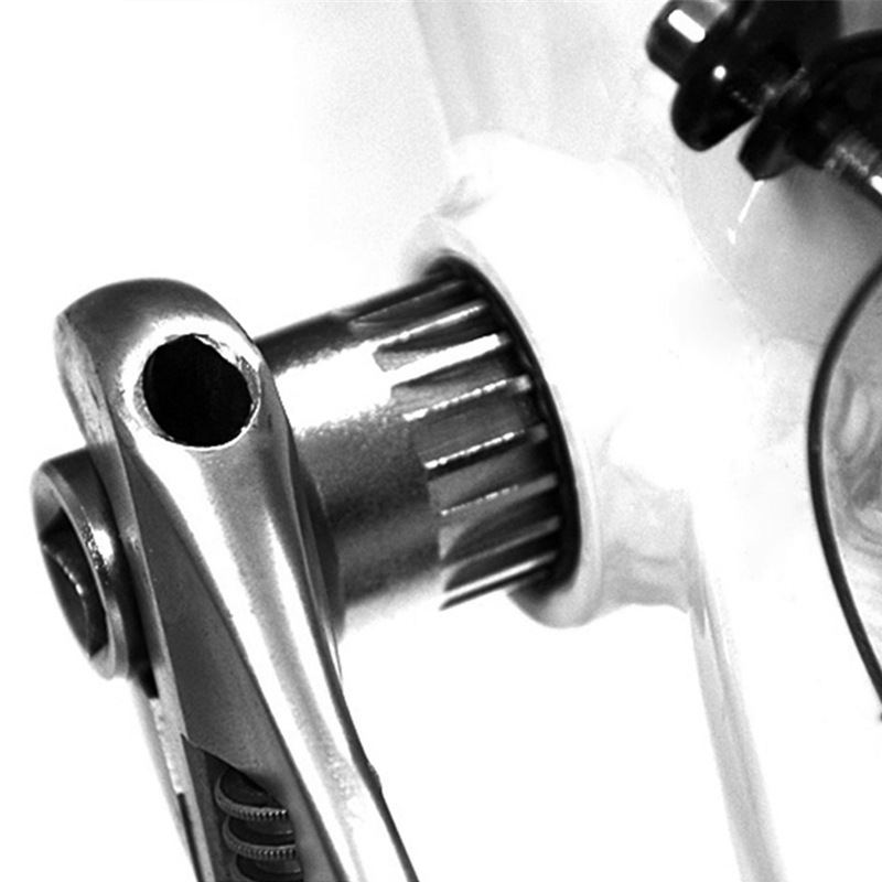 Hình ảnh Vam tháo trục giữa xe đạp -cảo trục giữa cốt bông Kiotool 20 răng