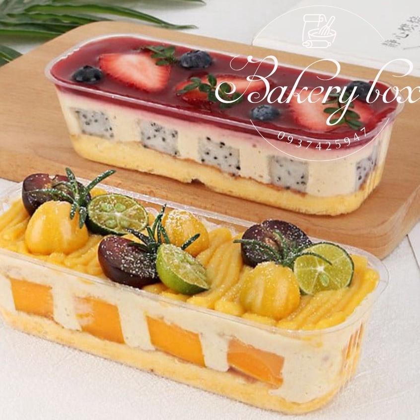 Set 100 Hộp XY599 Đựng Bánh Lạnh - Tiramisu - Mousse