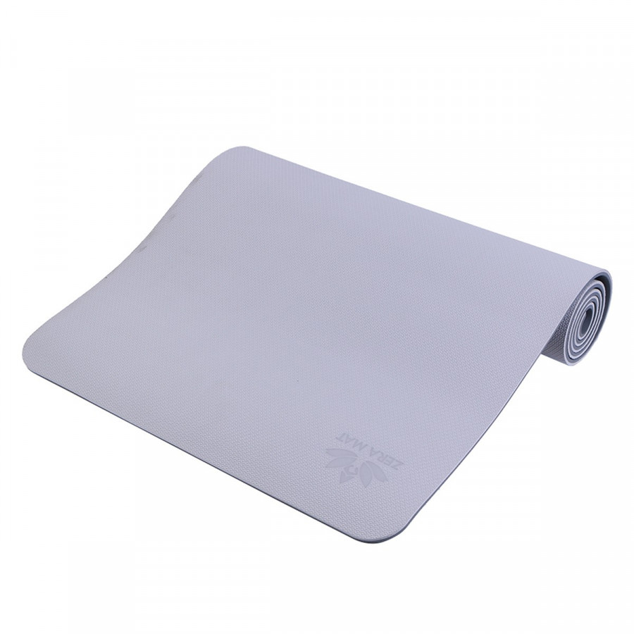 Thảm Yoga Premium Zera YESURE 8mm 2 Lớp Màu Xám