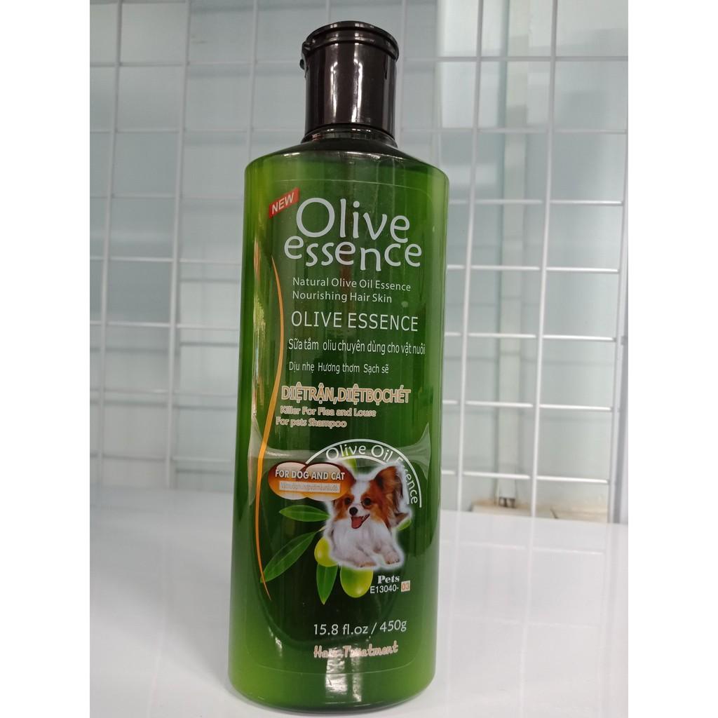 Sữa Tắm Olive Essence 450ml Cho Chó Mèo