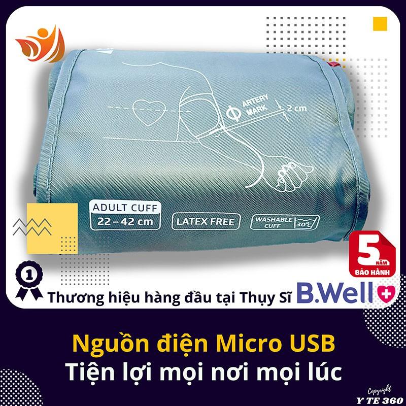 Máy Đo Huyết Áp Điện Tử Bắp Tay B Well MED 53 | Sản Xuất Tại Thụy Sĩ