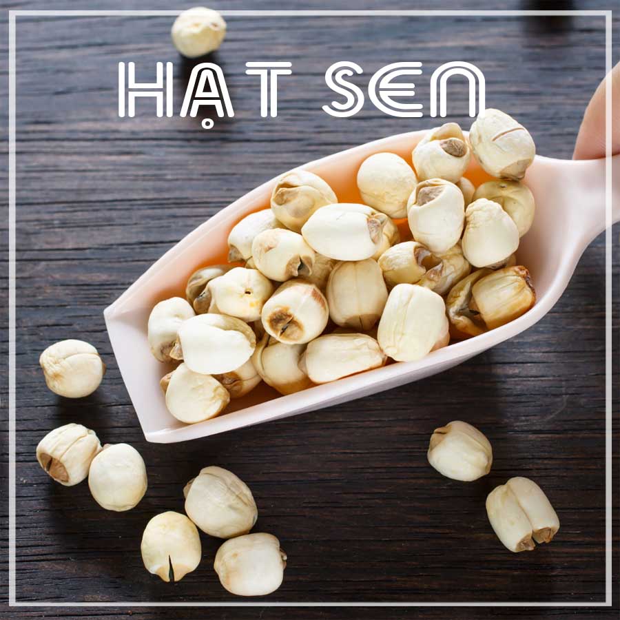 Hạt sen khô thượng hạng 1kg loại 1 (có hút chân không)