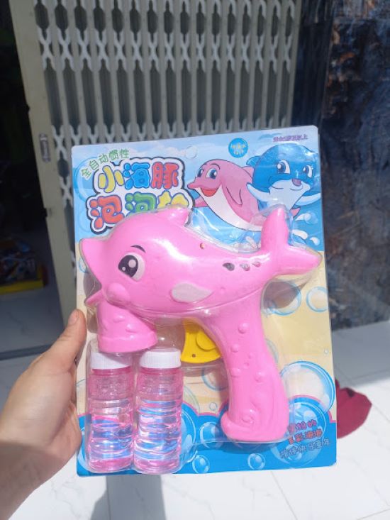 Đồ chơi con cá phun bong bóng