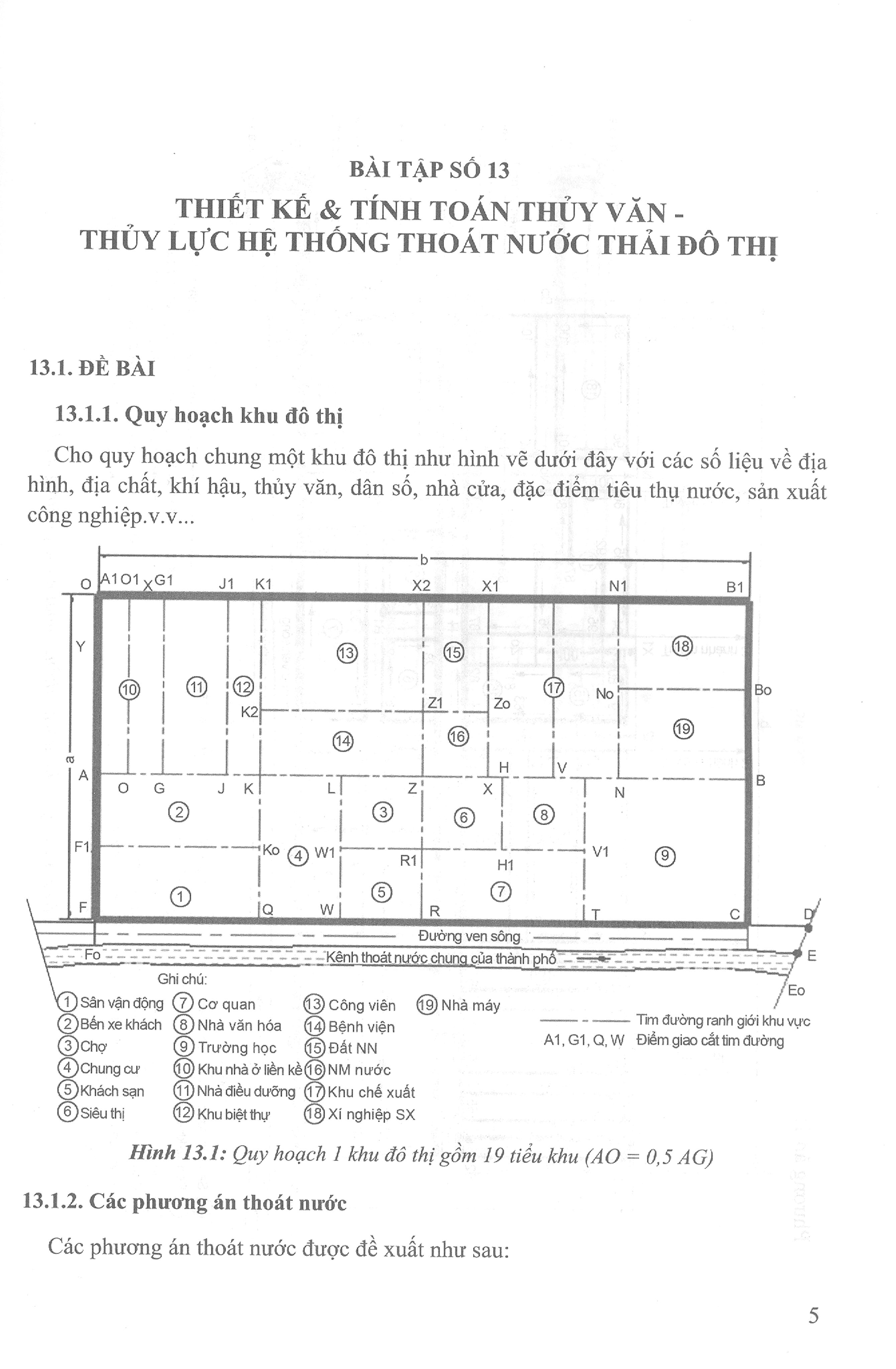 Bài Tập Và Hệ Thống Bảng Tra Thủy Văn Công Trình Giao Thông (Tập 5): Thiết Kế Và Tính Toán Thủy Văn - Thủy Lưc Hệ Thống Thoát Nước Thải Đô Thị (Bản in năm 2020)