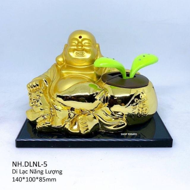 PHẬT DI LẶC ĐỂ XE Ô TÔ NĂNG LƯỢNG MẶT TRỜI SỐ 5
