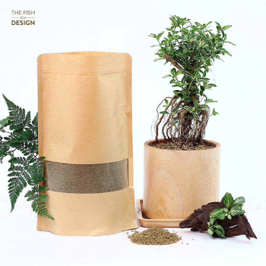 Túi đất akadama chuyên dụng trồng cây bonsai, phân nền thủy sinh nhiều size túi 1kg | THE FISH DESIGN
