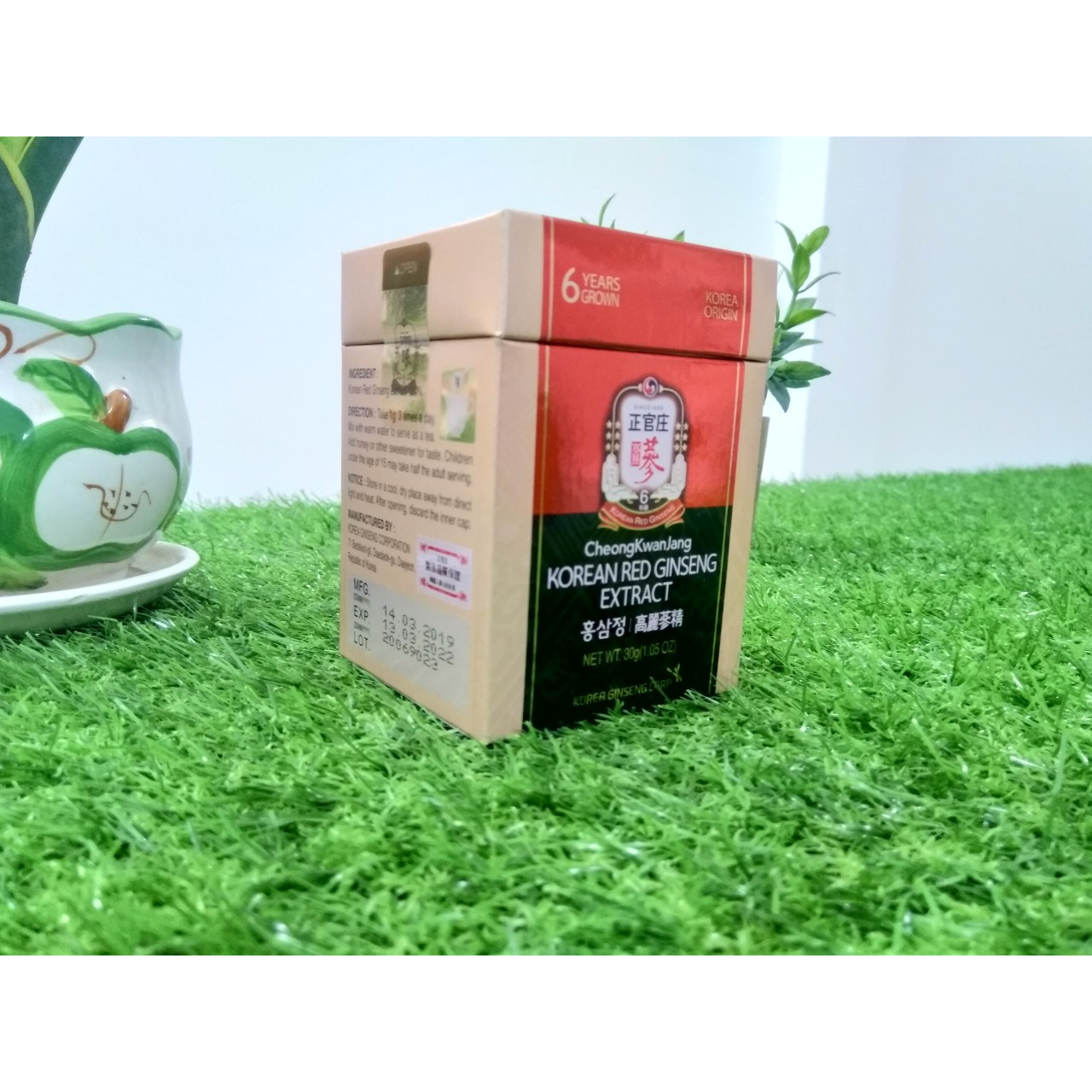 Tinh Chất Cao Hồng Sâm Cô Đặc KGC Global Extract Hộp 30g