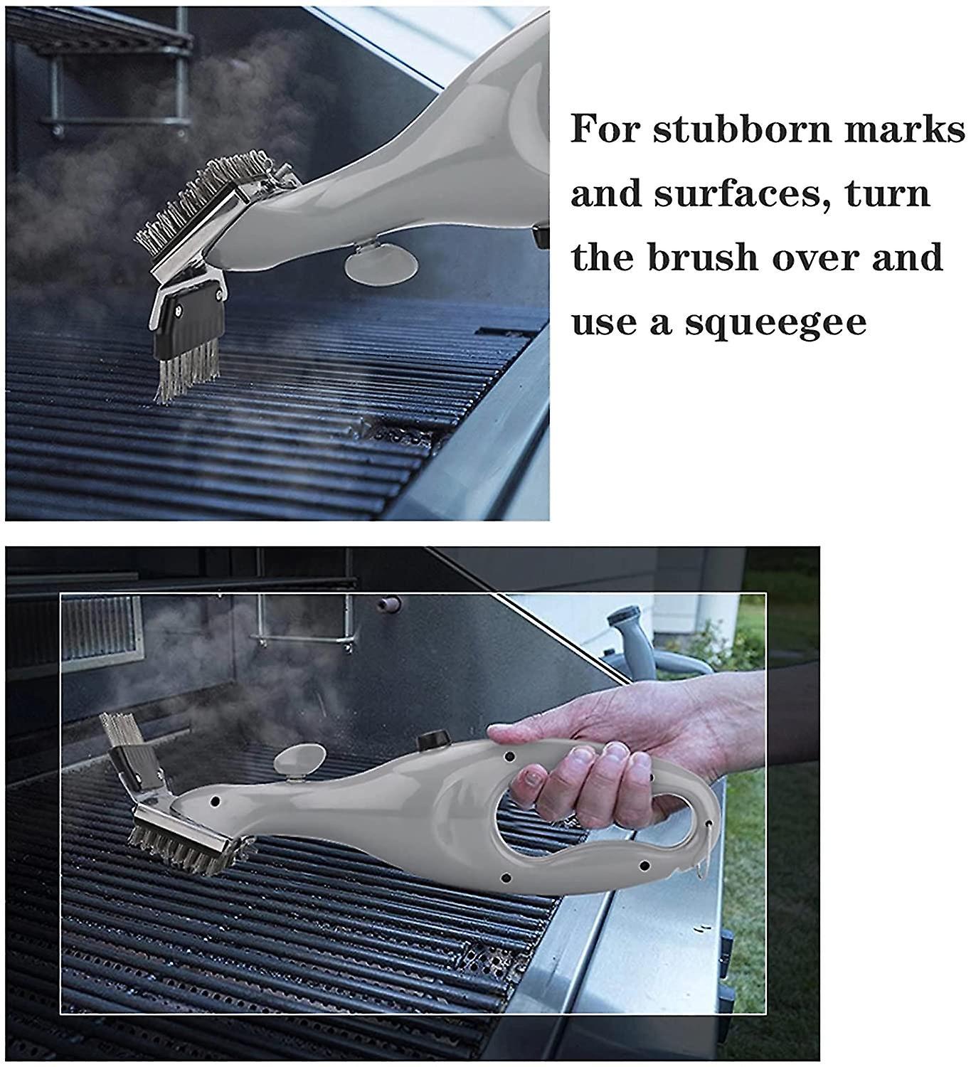 Thép không gỉ Bàn chải thịt nướng Bàn nướng Bàn chải làm sạch dầu khói thuốc làm sạch