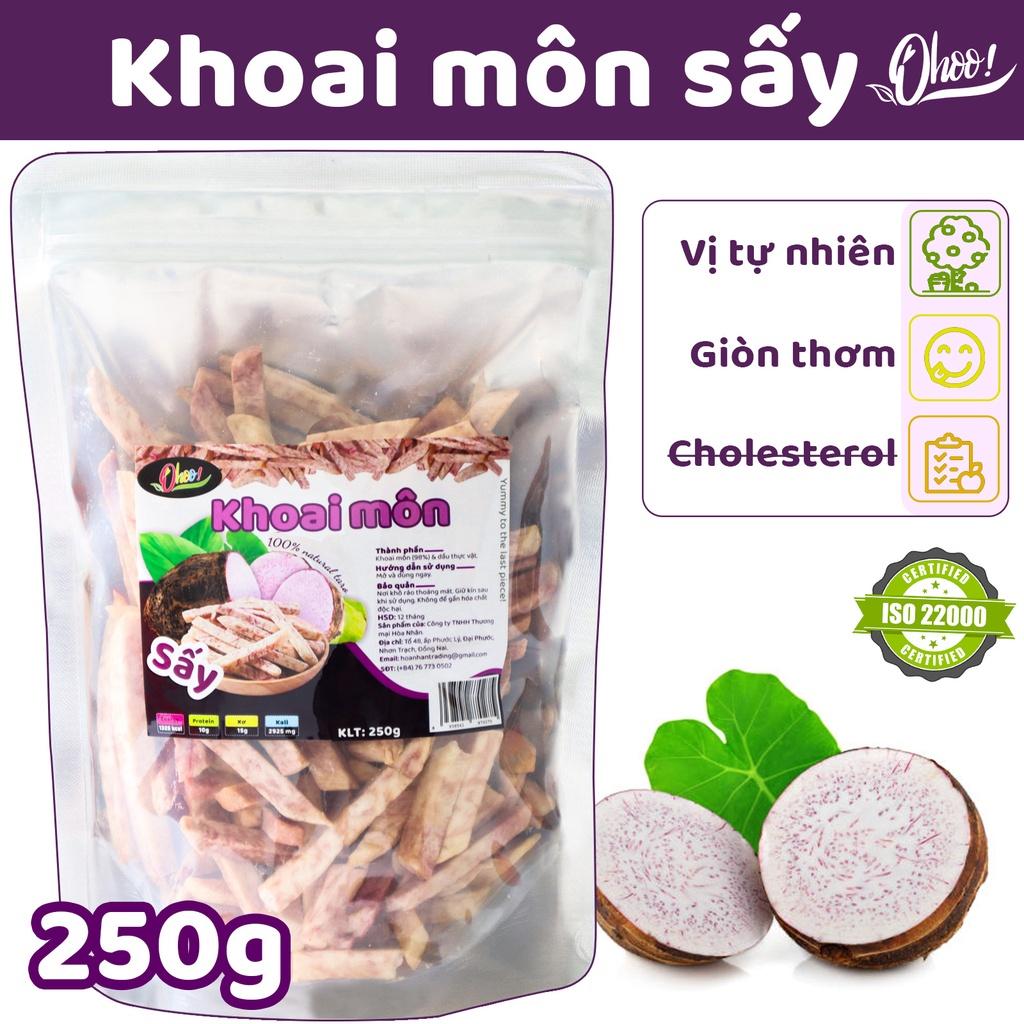 Trái Cây Sấy OHOO! - Khoai Môn Sấy Giòn 250G