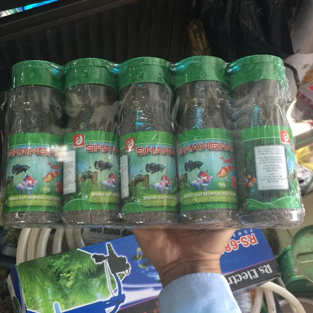 Thức ăn cá cảnh lọ 180 gram có nắp xoay tiện dụng
