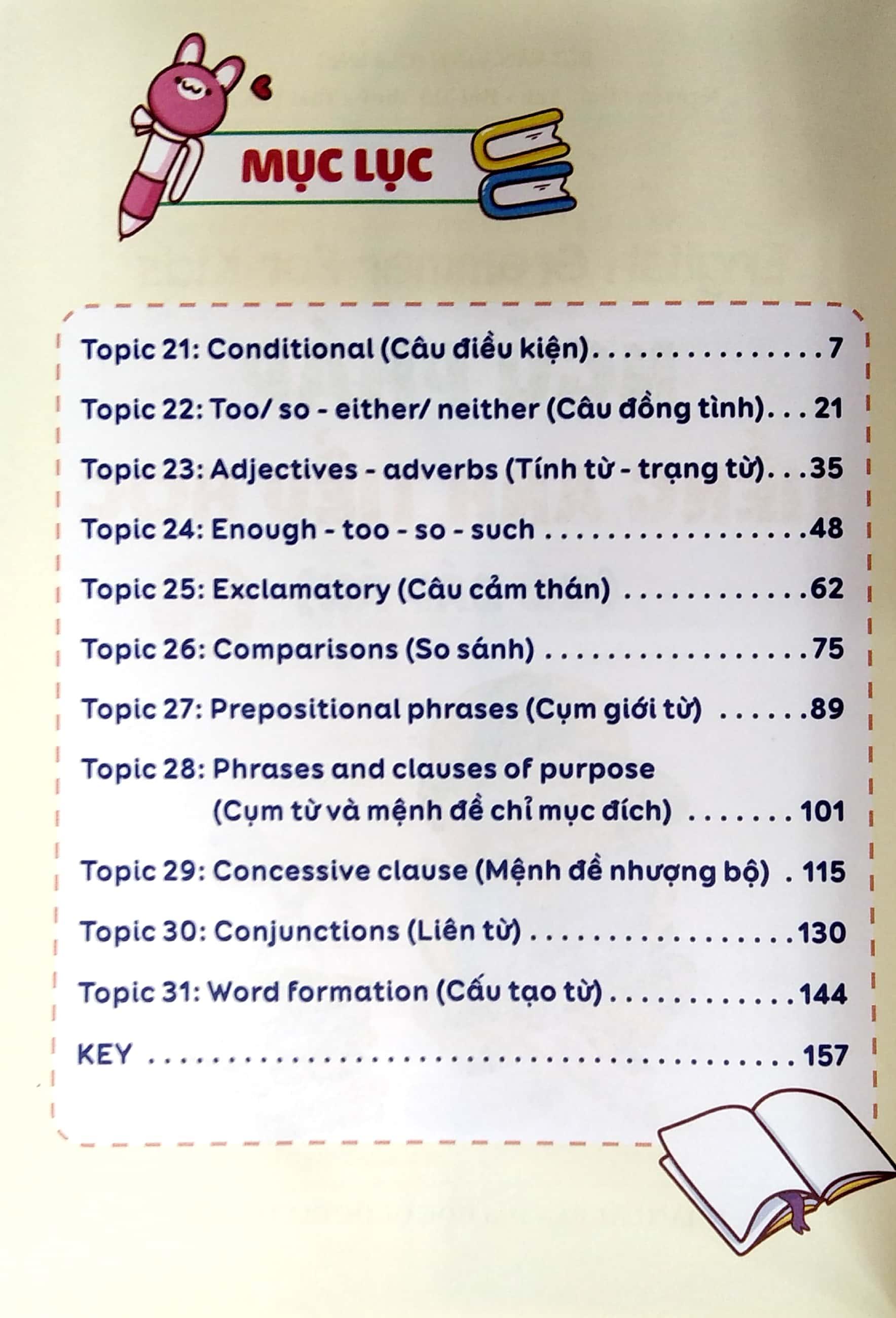 English Grammar For Kids - Ngữ Pháp Tiếng Anh Tiểu Học Tập 3 (Có Đáp Án)