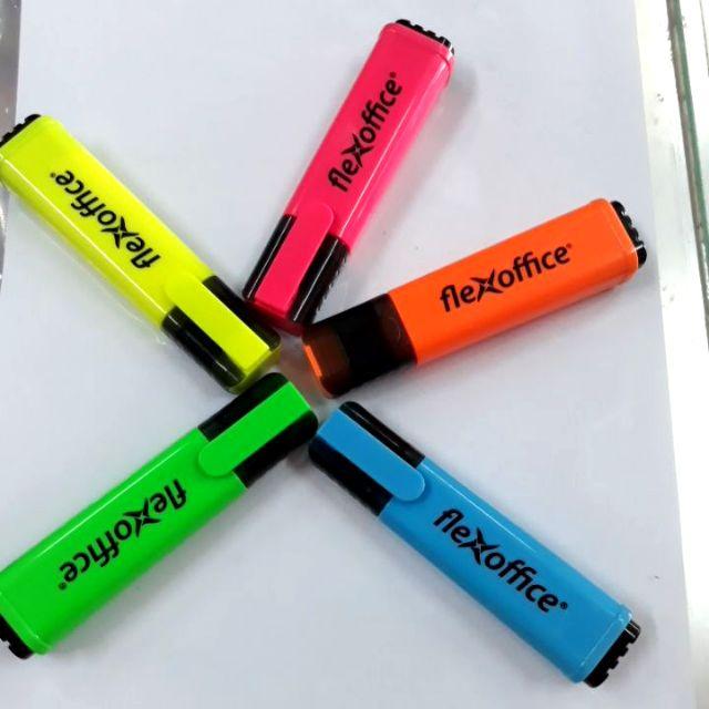 Bút Nhớ Dòng Flexoffice HL-02 Dẹt