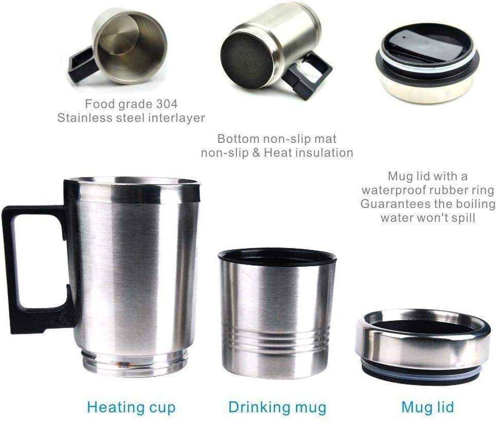 Xe điện ô tô, chai 12 V, với cốc cà phê bằng thép không gỉ