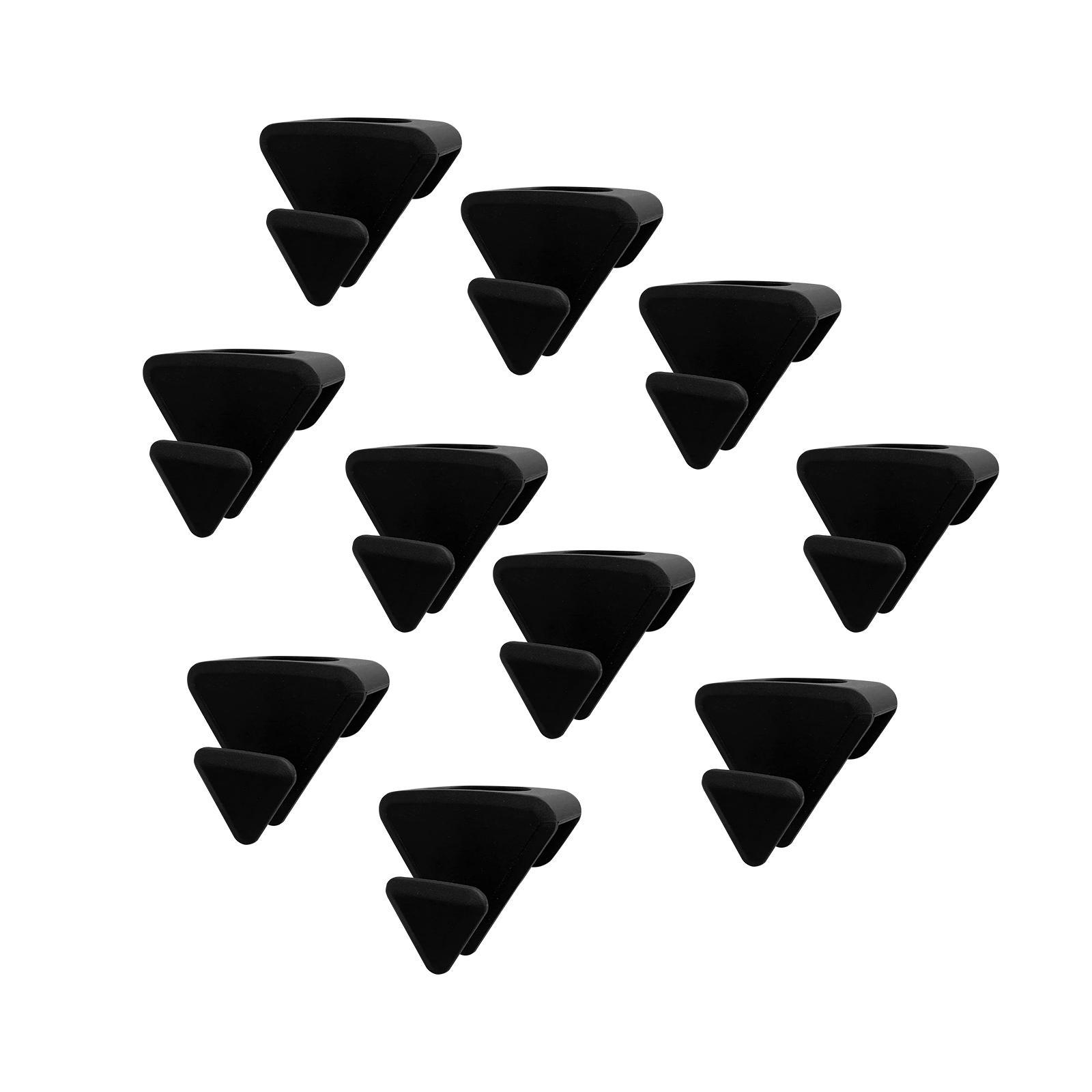10x Hanger Hook Clothes Hanger Hanger Clips Closet Organizer for Home Closet