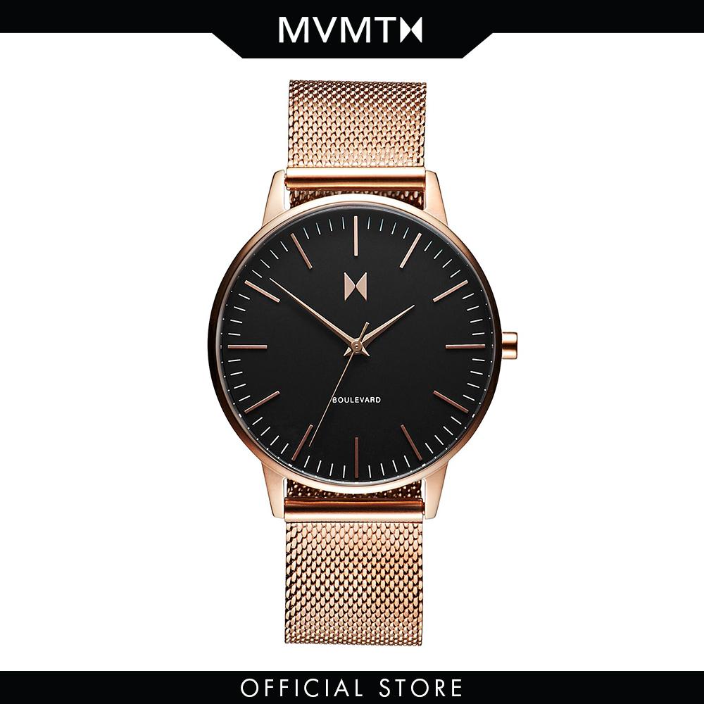 Đồng hồ Nữ MVMT dây thép không gỉ 38mm - Boulevard D-MB01-RGBLM