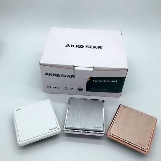 CÔNG TẮC ĐƠN 1 CHIỀU 04030 AKKO STAR   - HÀNG CHÍNH HÃNG