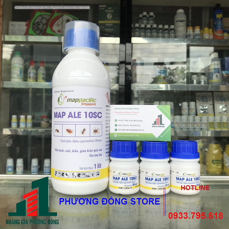 Thuốc diệt muỗi và côn trùng Map Ale 10SC-50ml