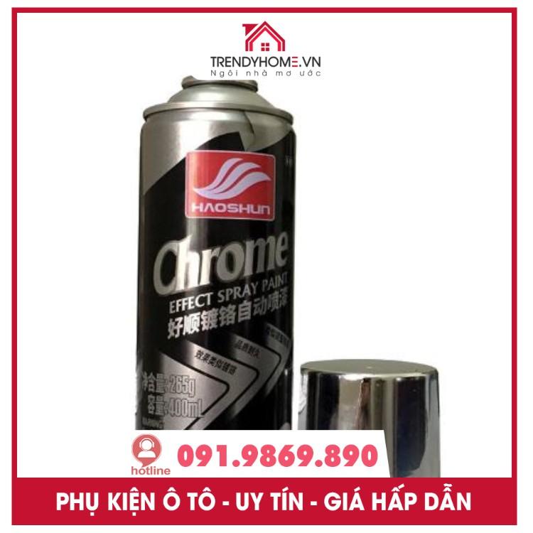 Bình Sơn Chrome Inox hóa bề mặt tránh rỉ Sét - Bóng Sáng siêu đẹp