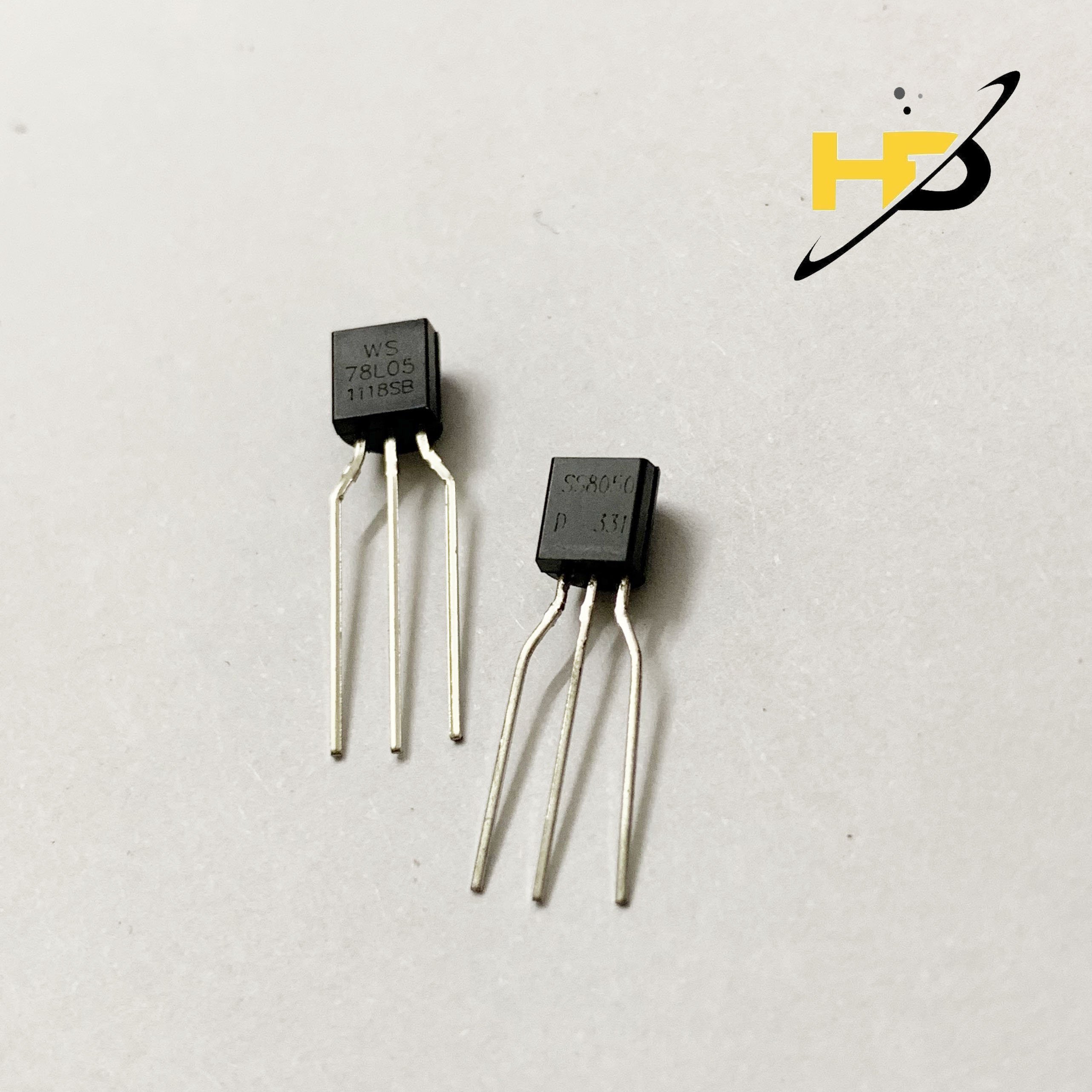 2 Linh Kiện Gồm IC Ổn Áp 78L05 , SS8050 Transistor Bếp Từ NPN
