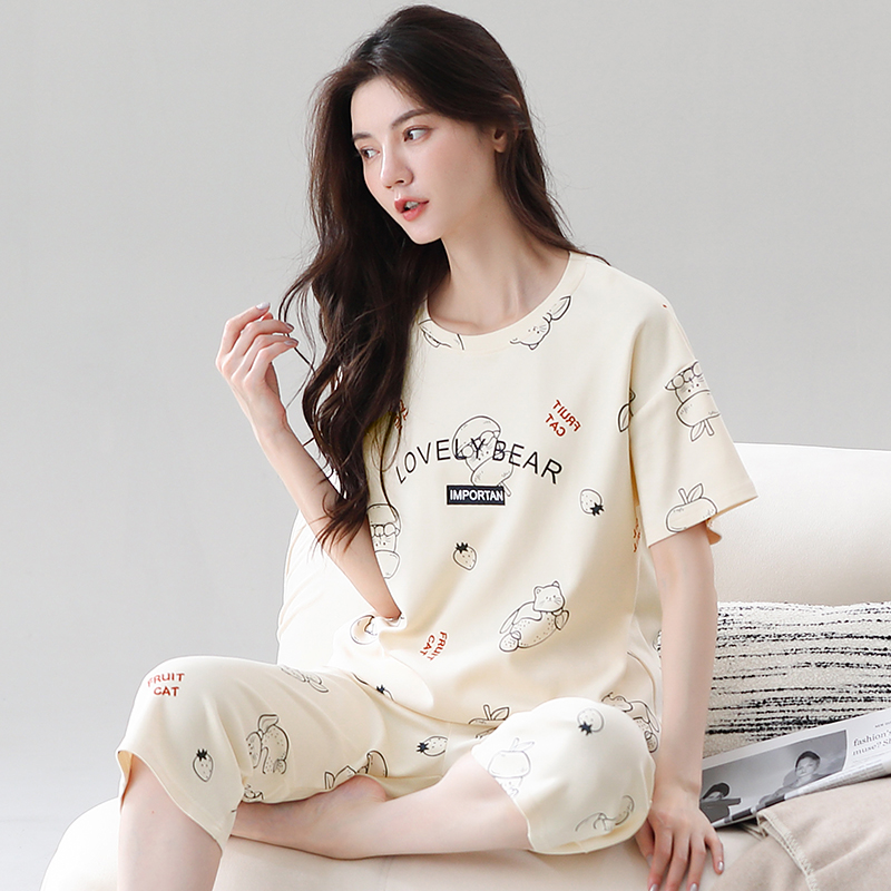 Quần áo mặc nhà cotton 5676
