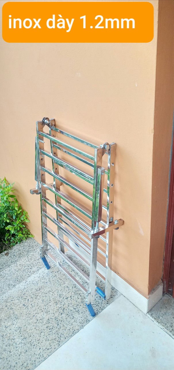 Cầu dắt xe máy inox thông minh kt 150x40cm