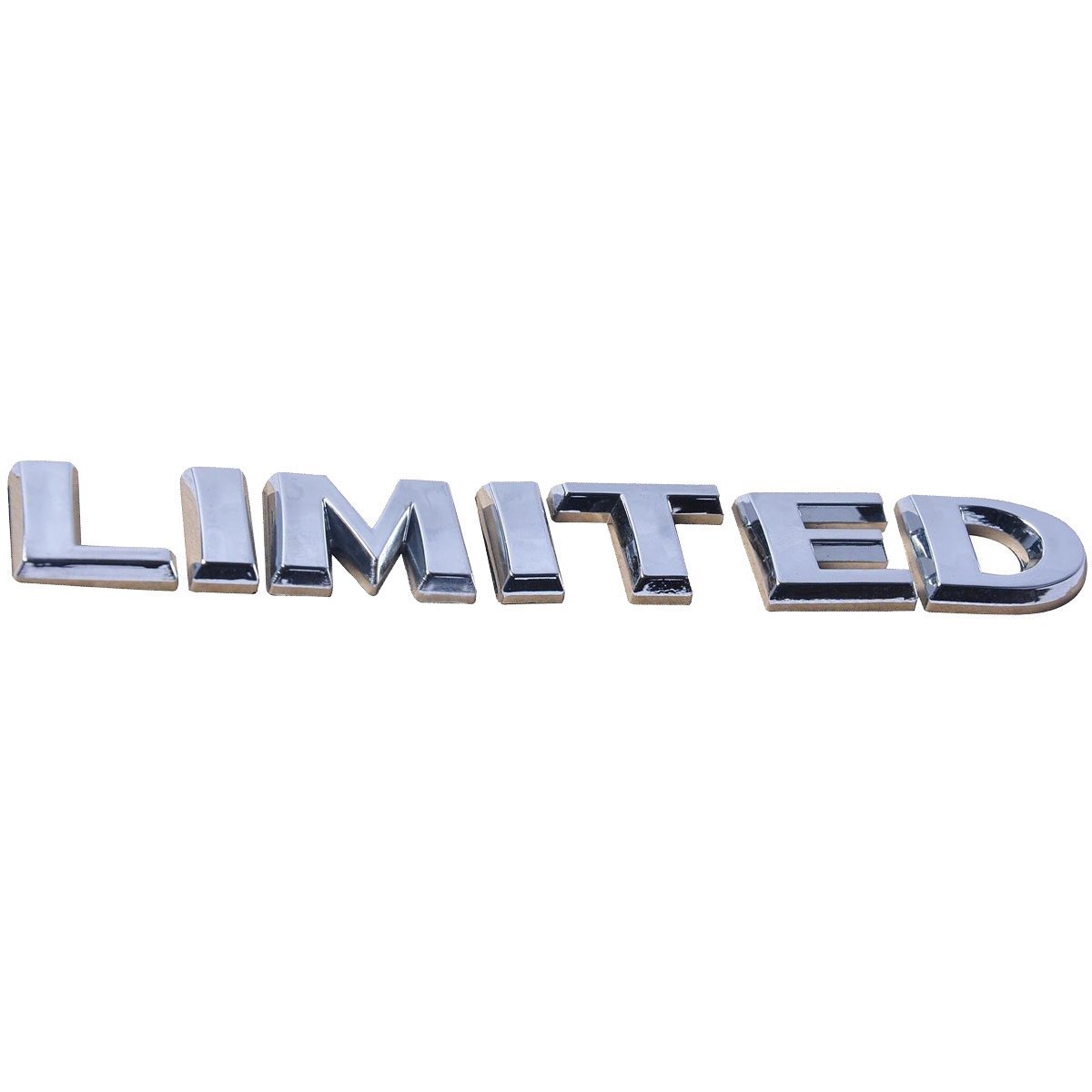 ROGTZ Tem Logo Chữ LIMITED 3D INOX Trang Trí Ô Tô Xe Máy Cao Cấp - Hàng Nhập Khẩu