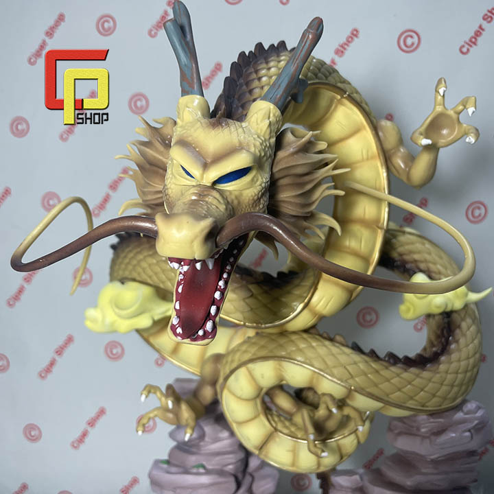Mô hình rồng thần YY - Màu vàng - Figure Dragon 7 viên ngọc rồng