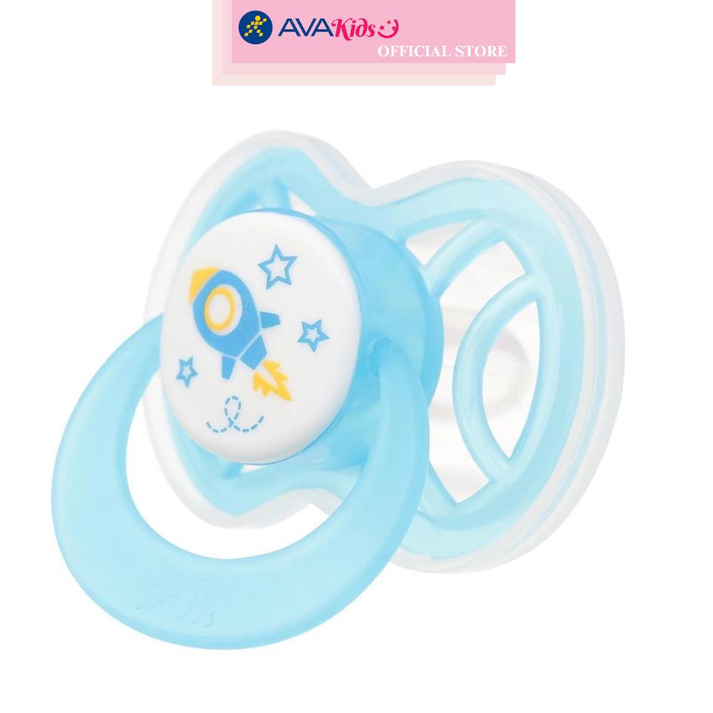 Ti ngậm Pur đầu dẹt 14044 (từ 6 tháng) - Màu ngẫu nhiên