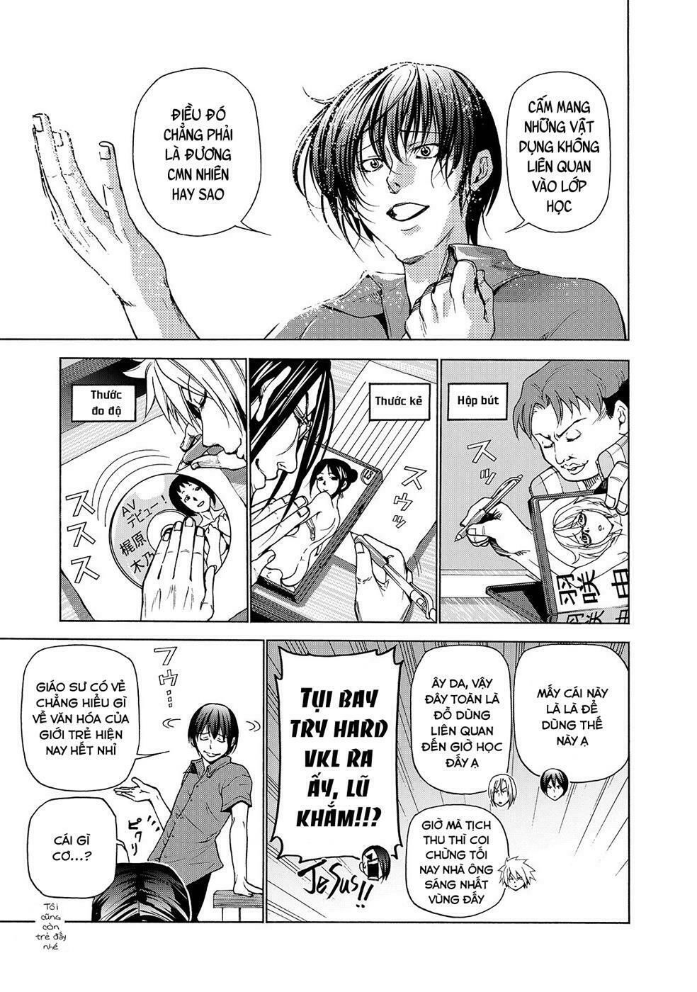 cô gái thích lặn - grand blue chapter 31 17