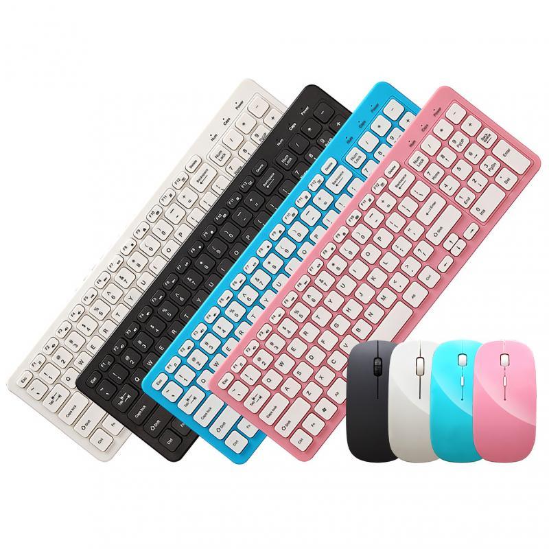 Cực Sô Cô La Bàn Phím Và Chuột Protable Mini Bàn Phím Chuột Combo Bộ Dành Cho Máy Tính Bảng Và Laptop Máy Tính Máy Tính