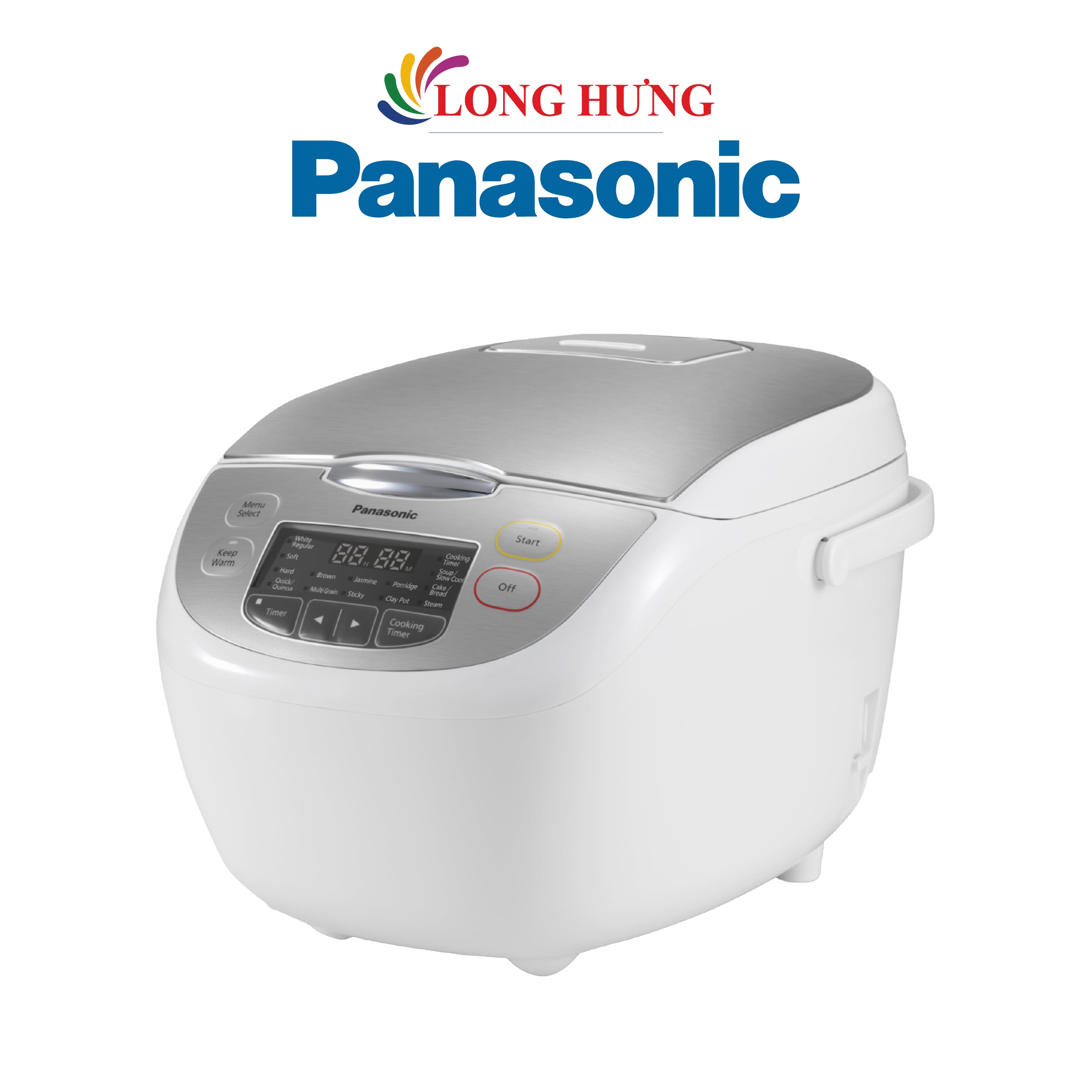 Nồi cơm điện tử Panasonic 1.8 lít SR-CX188SRA - Hàng chính hãng