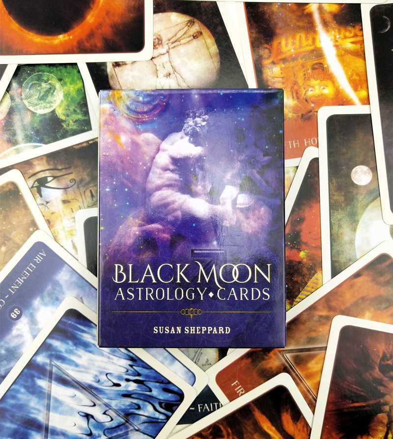 Bộ Tarot Black Moon Astrology Cards Bài Bói New