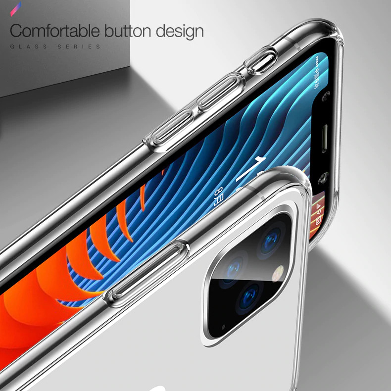 Ốp lưng dẻo silicon cho iPhone 11 Pro (5.8 inch) hiệu Ultra Thin (siêu mỏng 0.6mm, chống trầy, chống bụi) - Hàng nhập khẩu