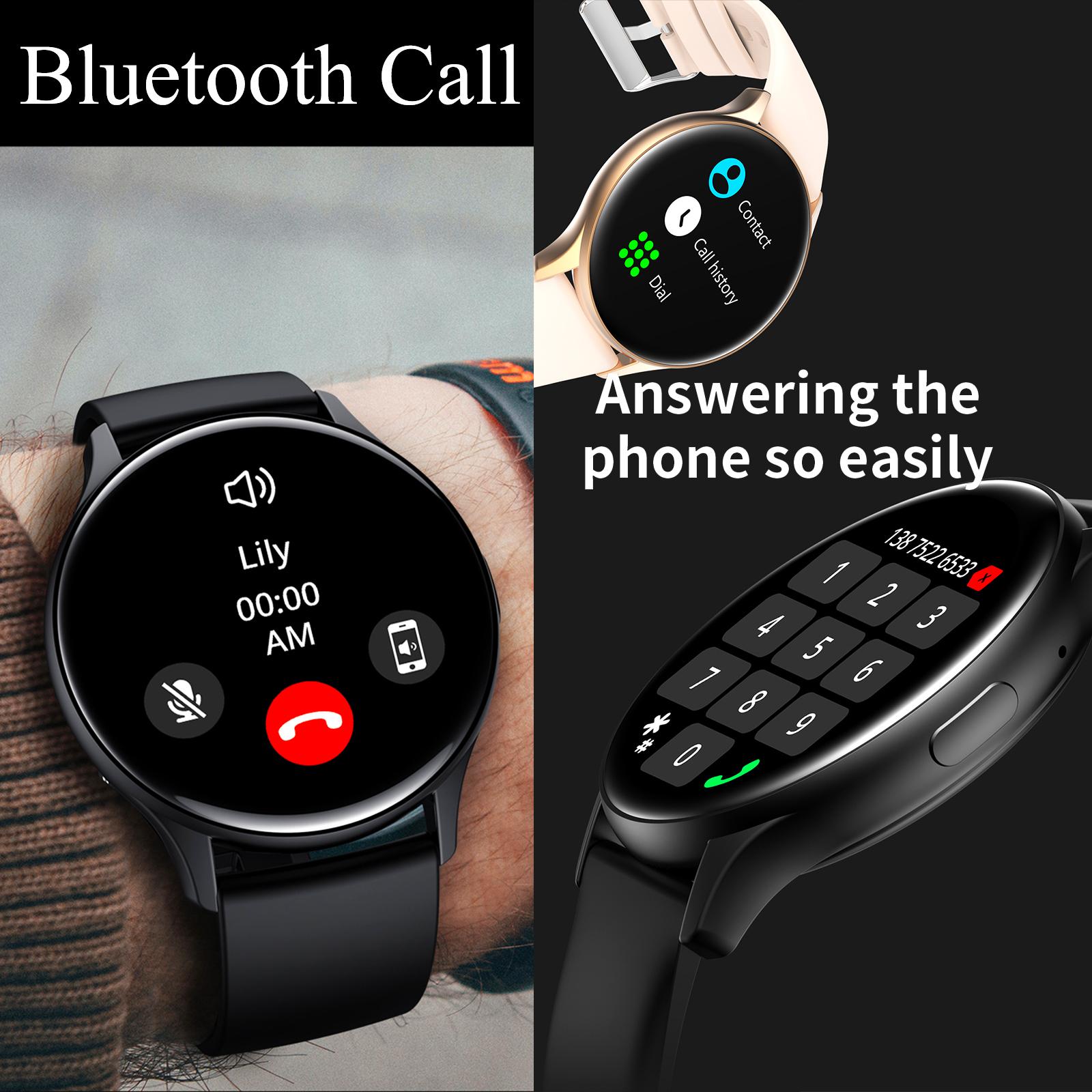 Đồng hồ thông minh LEMFO dành cho nam giới AMOLED HD IP68 Chống nước Bluetooth Call New Ladies Smartwatch 260mAh 1.43 inch 466 * 466 pixel